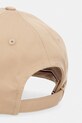 Аксесоари Tommy Hilfiger Шапка с козирка дамска от памук AW0AW17781 бежов