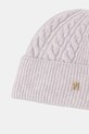 Tommy Hilfiger czapka z dodatkiem wełny AW0AW17784 fioletowy AW25
