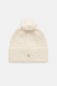 Tommy Hilfiger czapka z dodatkiem wełny średniej grubości beżowy AW0AW17855