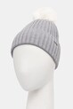 Volnena kapa BOSS 50545781 siva AW25