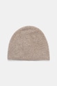 BOSS căciulă de cașmir uni bej 50545792