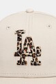 New Era czapka z daszkiem bawełniana 60691329 beżowy AW25