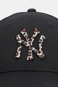 New Era czapka z daszkiem bawełniana 60691330 czarny AW25