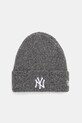 New Era czapka z domieszką wełny z domieszką wełny szary 60580753