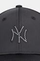 New Era czapka z daszkiem 60691310 czarny AW25