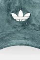 Velur baseball kapa adidas Originals Liberty JW8017 zelena AW25