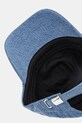 Karl Lagerfeld Jeans czapka z daszkiem bawełniana niebieski A4W33123