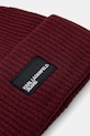 Karl Lagerfeld Jeans czapka z wełną A4W33079 bordowy AW25
