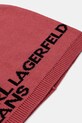 Bavlnená čiapka Karl Lagerfeld Jeans A3W33109 oranžová AW25