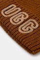 Аксесуари Шапка з домішкою вовни UGG CHUNKY 102345 коричневий