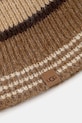 Akcesoria UGG kapelusz z domieszką wełny 102723 brązowy