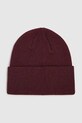 Karl Lagerfeld căciulă din amestec de lână A4W33107 burgundia AW25