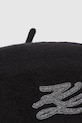 Accesorii Karl Lagerfeld bereta de lână K/AUTOGRAPH A4W33002 negru