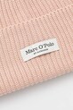 Akcesoria Marc O'Polo czapka bawełniana 509605901141 różowy