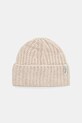 Čiapka s prímesou vlny Marc O'Polo stredne hrubá béžová 509612101041