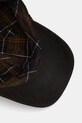 Хлопковая кепка Barbour зелёный LHA0477