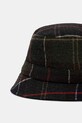 Akcesoria Barbour kapelusz z wełną LHA0478 zielony