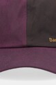 Barbour czapka z daszkiem bawełniana LHA0546 brązowy AW25