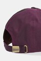Akcesoria Barbour czapka z daszkiem bawełniana LHA0546 brązowy