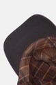 Barbour czapka z daszkiem bawełniana brązowy LHA0546