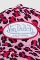 Von Dutch czapka z daszkiem VD.2.CB.PSA różowy AW25