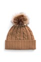 Lauren Ralph Lauren czapka z dodatkiem wełny 454P04455 brązowy AW25