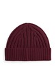 Lauren Ralph Lauren czapka z dodatkiem wełny 454P04462 bordowy AW25