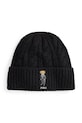 Polo Ralph Lauren czapka z dodatkiem wełny aplikacja czarny 455P04647