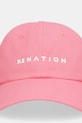 P.E Nation czapka z daszkiem bawełniana Shift Cap 254A089 różowy AW25