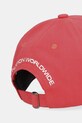 Akcesoria P.E Nation czapka z daszkiem bawełniana Shift Cap 254A089 czerwony