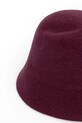 United Colors of Benetton kapelusz wełniany 6IOKDA01K fioletowy AW25
