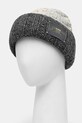 GANNI pălărie din amestec de lână Wool Cotton Bubble A6661 gri AW25