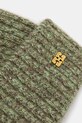 Accesorii GANNI pălărie din amestec de lână Melange Brushed Mohair A7097 verde