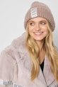 Bizuu czapka z dodatkiem wełny LORRO średniej grubości beżowy LORRO.BEZOWY