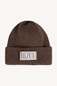 Bizuu pălărie din amestec de lână MOYU MOYU.BRAZOWY maro AW25