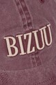 Bizuu czapka z daszkiem bawełniana ZANE czerwony ZANE.BORDOWY