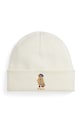 Polo Ralph Lauren czapka bawełniana dziecięca bawełna beżowy 313978909001