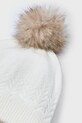 Детска шапка Mayoral 10075.6C.Mini.9BYA бял AW25