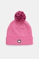 Детска шапка Puma PUMA x HK&FR Mid Crown Pom Beanie средно дебел розов 026562