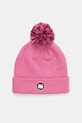 Puma berretta per bambini PUMA x HK&FR Mid Crown Pom Beanie medio spessore rosa 026562