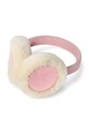 Otroški naušniki iz semiša UGG DAZZLE EARMUFF 103617.G roza AW25