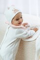 Kojenecká čepice Jamiks SOELI tenká béžová SOELI.Nak.glow.JZI150.G