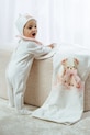 DÍVKA Kojenecká čepice Jamiks SOELI SOELI.Nak.glow.JZI150.G béžová