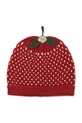 Detská vlnená čiapka Konges Sløjd STRAWBERRY BEANIE vlna červená KS104000.9BYA