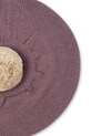Konges Sløjd beret wełniany dziecięcy LOULI BERET KS103497.9BYA fioletowy AW25