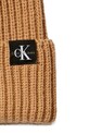 Calvin Klein Jeans czapka i szalik dziecięcy IU0IU00638.9BYA brązowy AW25