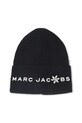 Marc Jacobs czapka bawełniana dziecięca aplikacja czarny W60675