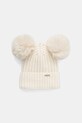 Παιδικό μάλλινο σκουφάκι Jamiks AVANI IIA χοντρό κρεμ AVANI.IIA.Na.g.JZI325.G
