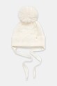 Σκουφάκι από μαλλί για βρέφη Jamiks KORINA II λεπτό κρεμ KORINA.II.Na.g.JZI101.G