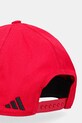 Băieți adidas Performance șapcă din bumbac pentru copii Manchester United JV5888 rosu